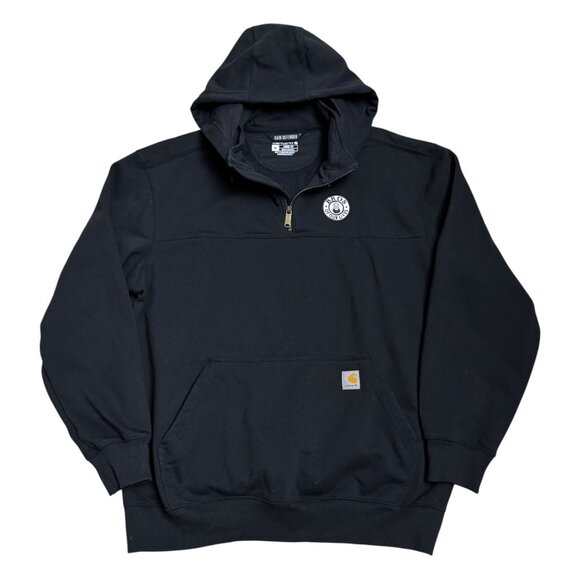 CARHARTT Bros of our Lives Collab Black Heavyweight Hoodie Sweatshirt Mens XL - Picture 1 of 7